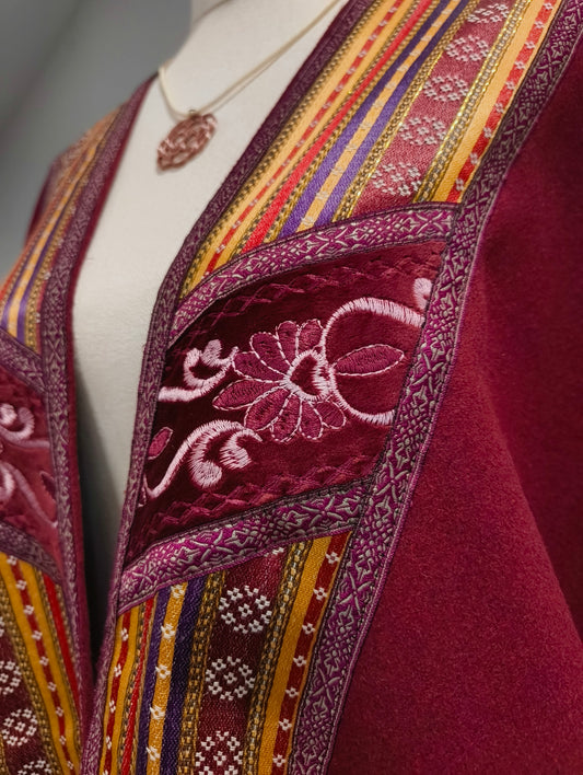 Abaya Coat Red Limited Edition