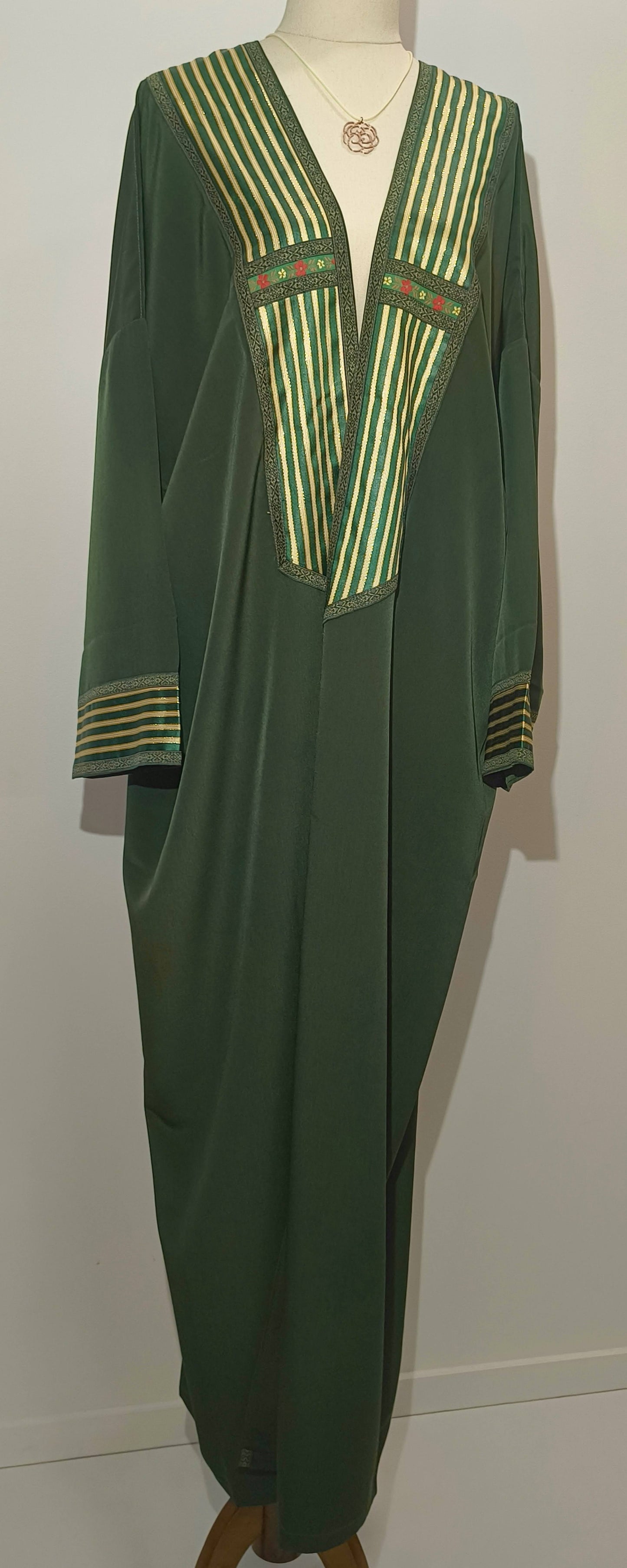 Abaya Long Sleeve Green