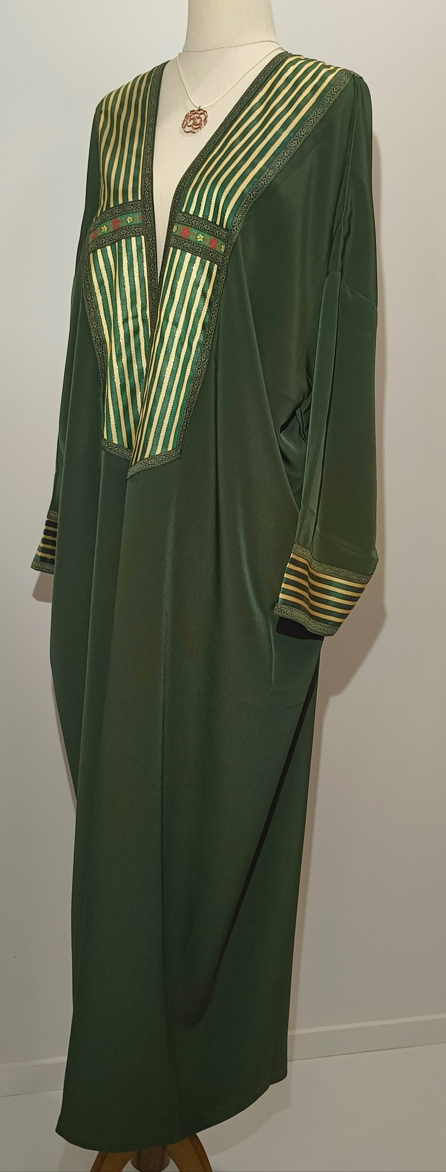 Abaya Long Sleeve Green