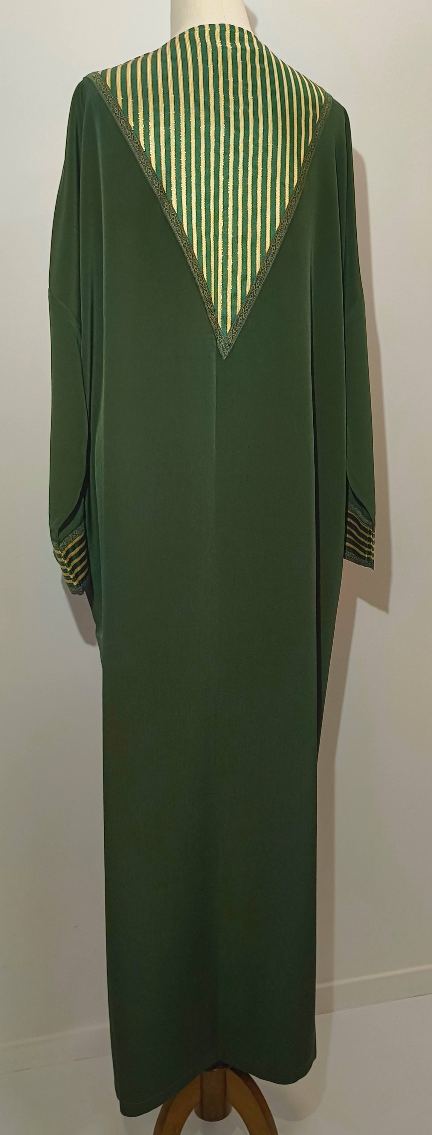 Abaya Long Sleeve Green