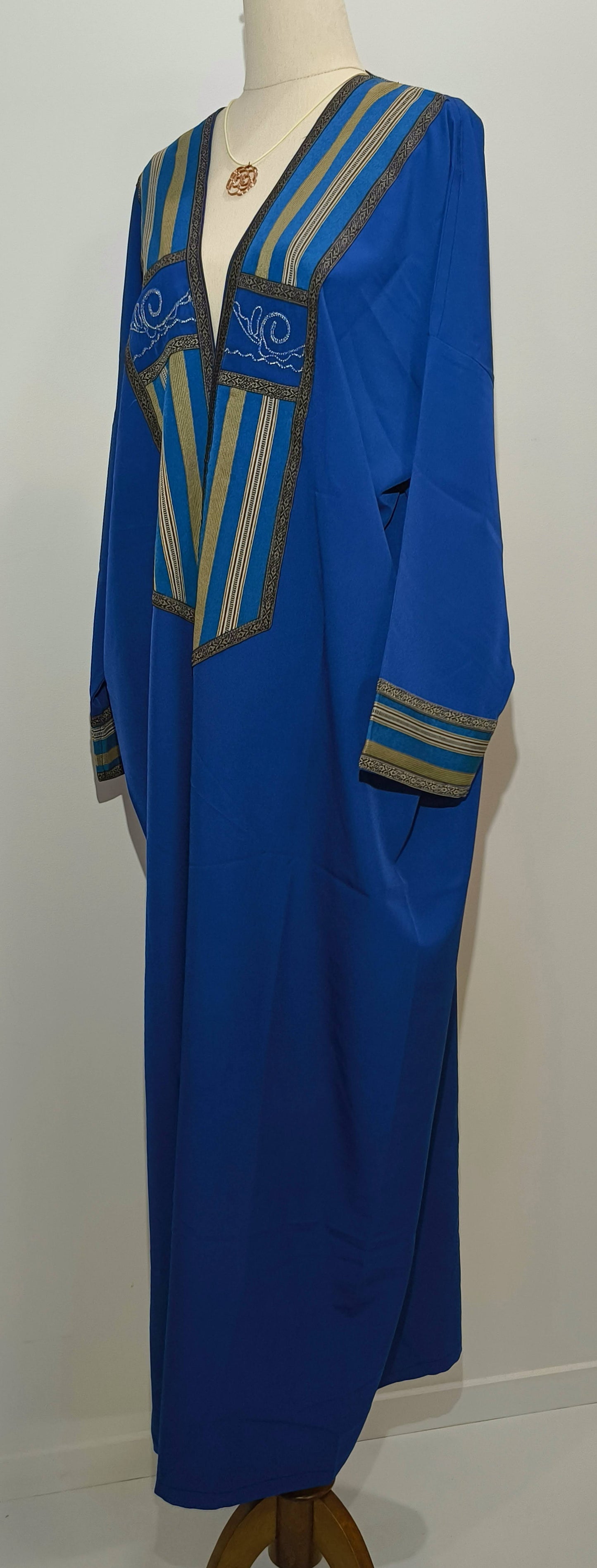 Abaya Long Sleeve Blue