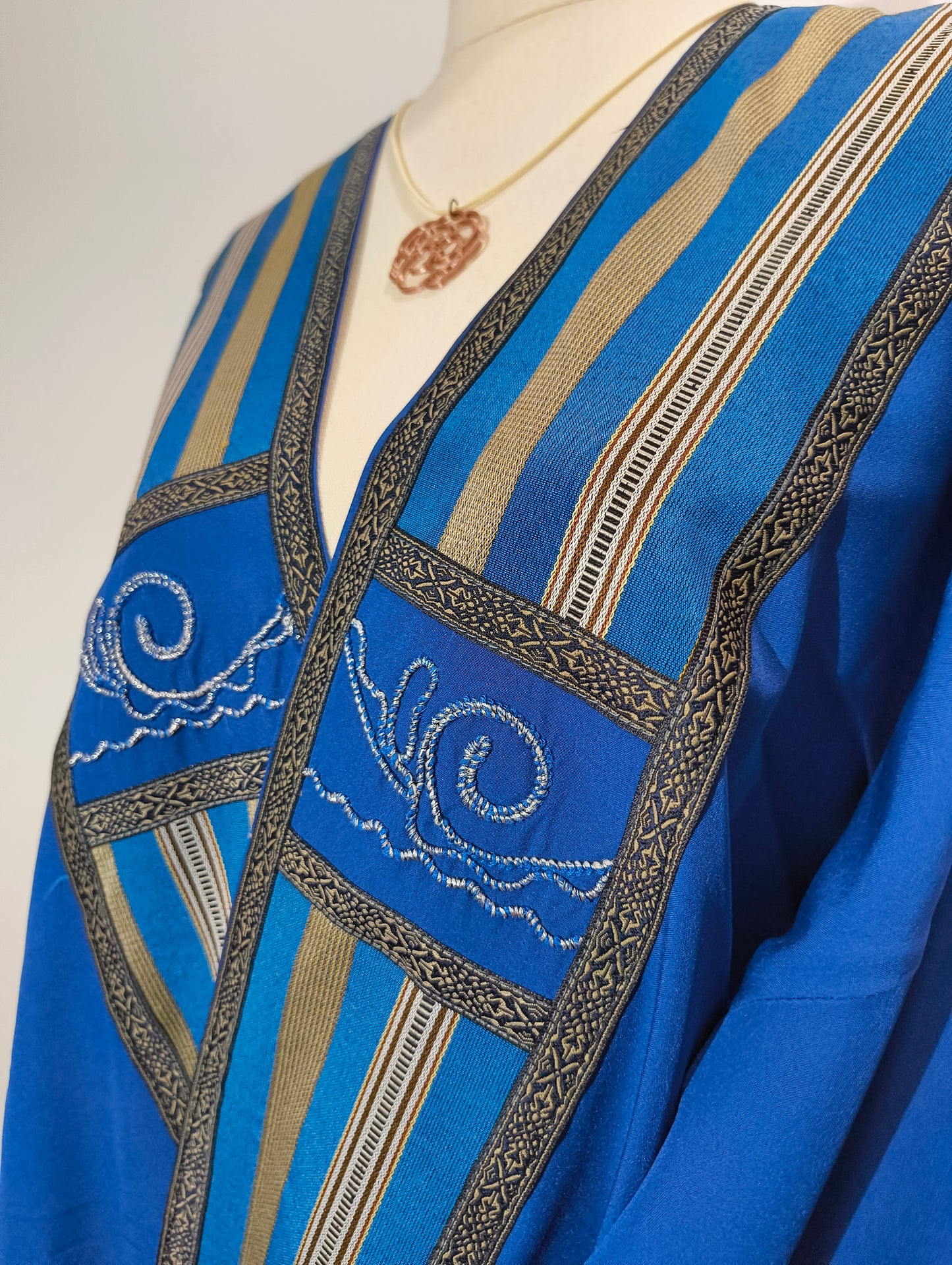 Abaya Long Sleeve Blue