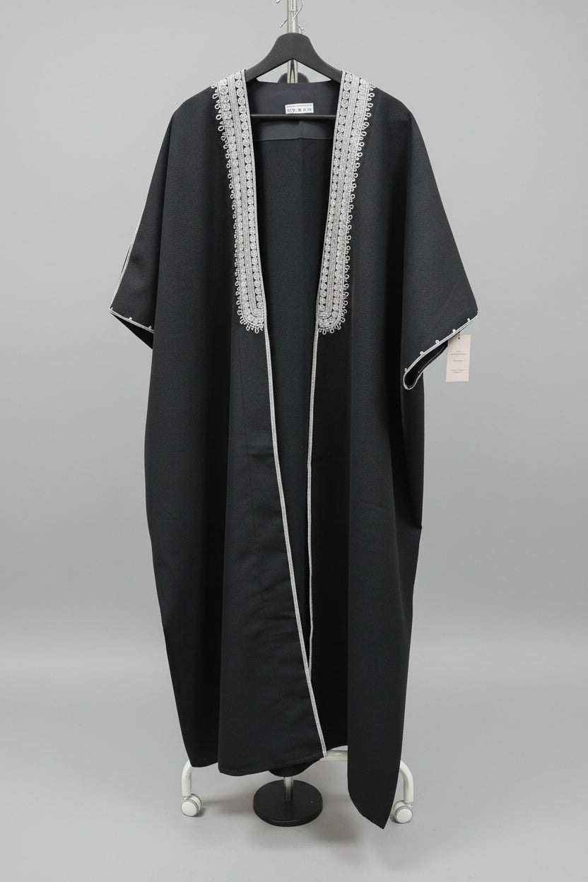 Men Abaya Black