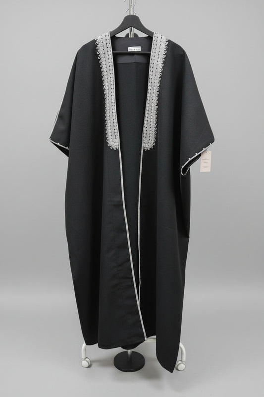 Men Abaya Black
